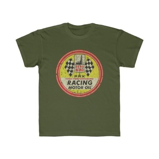 Penn Drake PRX Racing Oil 1956 Vintage Kid's T-Shirt - Image 5