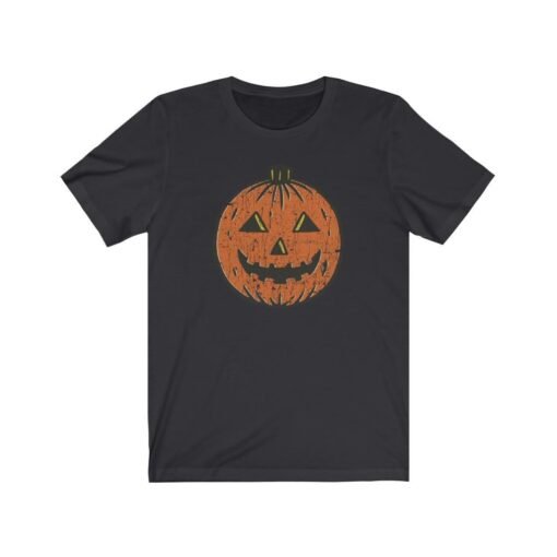 Halloween Jack-o'-lantern 1954 Vintage Men's T-Shirt - Image 4