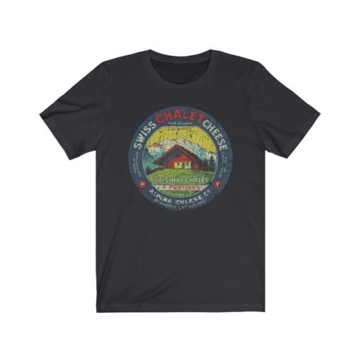 Chalet Petit Gruyere 1959 Vintage Men's T-Shirt - Image 4