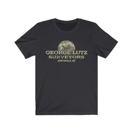 George Lutz Surveyors 1975 Vintage Men's T-Shirt - Image 4