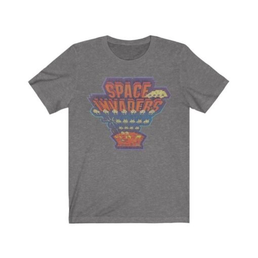 Space Invaders 1980 Vintage Men's T-Shirt - Image 2