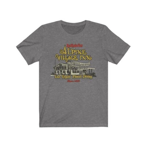 Alpine Village Inn 1950 Vintage Men's T-Shirt - Image 2