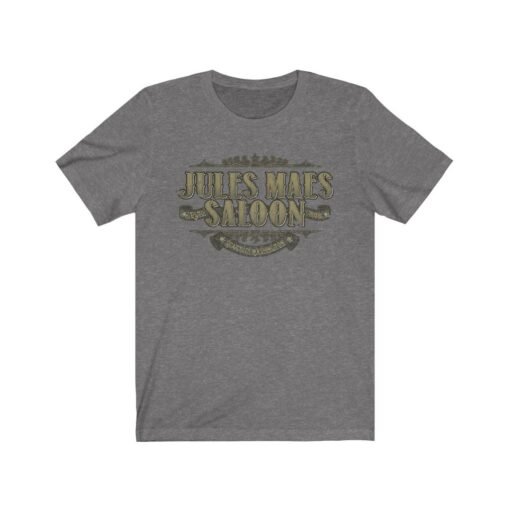 Jules Maes Saloon 1888 Vintage Men's T-Shirt - Image 2