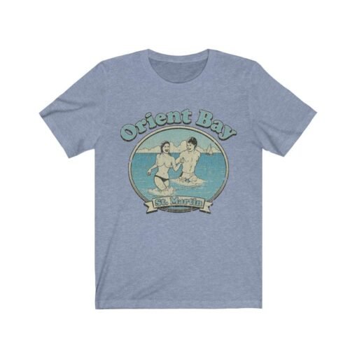 Orient Bay St. Martin 1985 Vintage Men's T-Shirt - Image 5