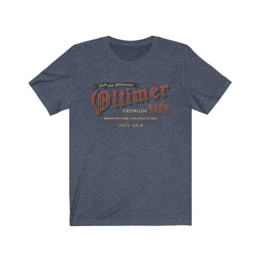 Oltimer Beer 1854 Vintage Men's T-Shirt - Image 5