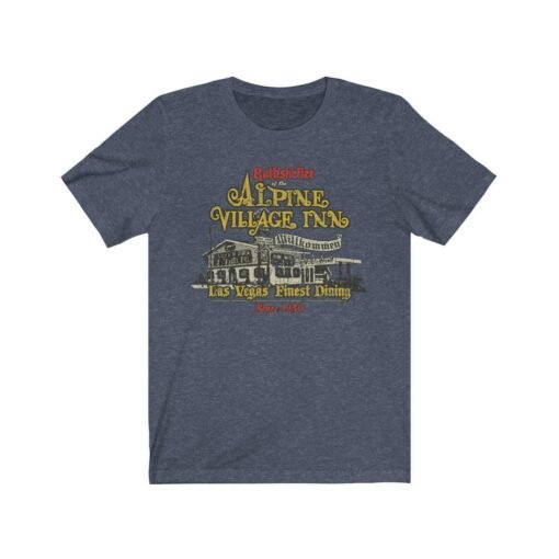 Alpine Village Inn 1950 Vintage Men's T-Shirt - Image 6