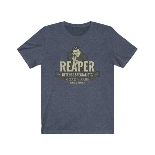 Reaper Defense Specialists 1979 Vintage Men's T-Shirt - Image 5