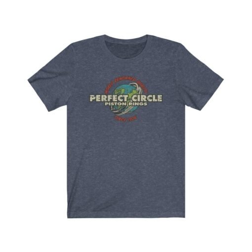 Perfect Circle Piston Rings 1926 Vintage Men's T-Shirt - Image 6