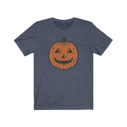 Halloween Jack-o'-lantern 1954 Vintage Men's T-Shirt - Image 5