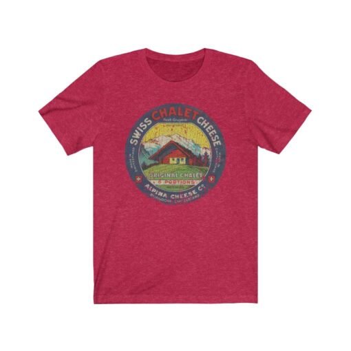 Chalet Petit Gruyere 1959 Vintage Men's T-Shirt - Image 6