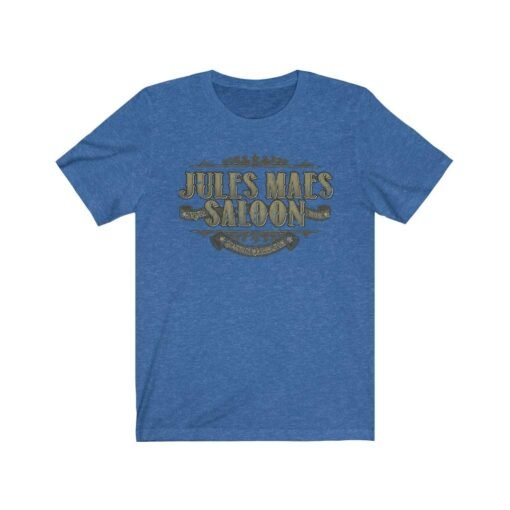 Jules Maes Saloon 1888 Vintage Men's T-Shirt - Image 4