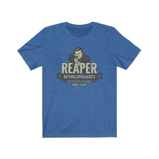 Reaper Defense Specialists 1979 Vintage Men's T-Shirt - Image 4