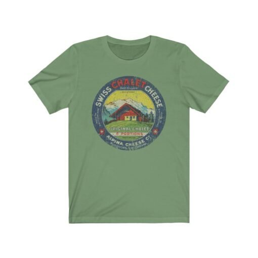 Chalet Petit Gruyere 1959 Vintage Men's T-Shirt