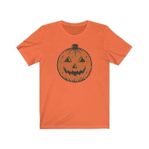 Halloween Jack-o'-lantern 1954 Vintage Men's T-Shirt - Image 2