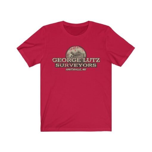 George Lutz Surveyors 1975 Vintage Men's T-Shirt - Image 6