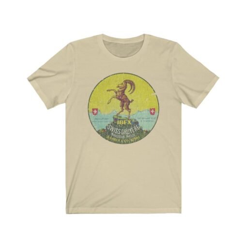 Ibex Swiss Gruyere 1941 Vintage Men's T-Shirt - Image 4