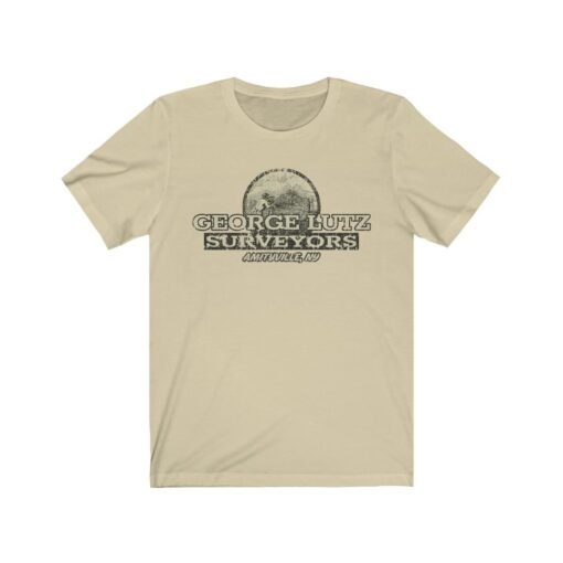 George Lutz Surveyors 1975 Vintage Men's T-Shirt - Image 3