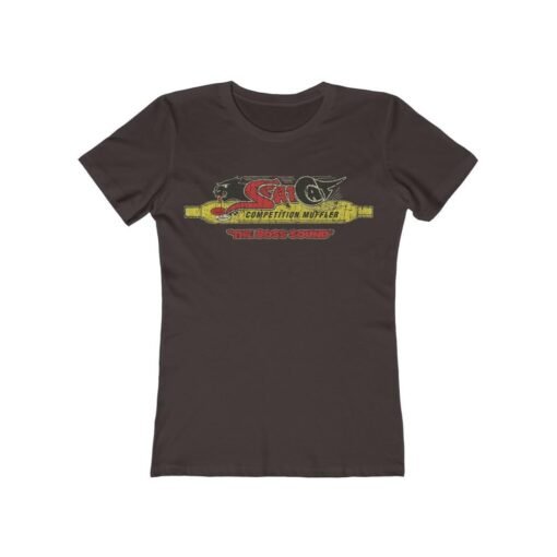 Scat Cat Competition Muffler 1970 Vintage Women's T-Shirt - Image 2