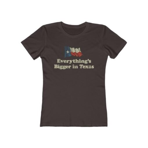 Everything's Bigger in Texas 1980 Vintage Women's T-Shirt - Image 2