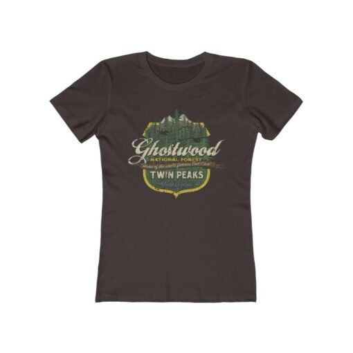 Ghostwood National Forest 1990 Vintage Women's T-Shirt - Image 2