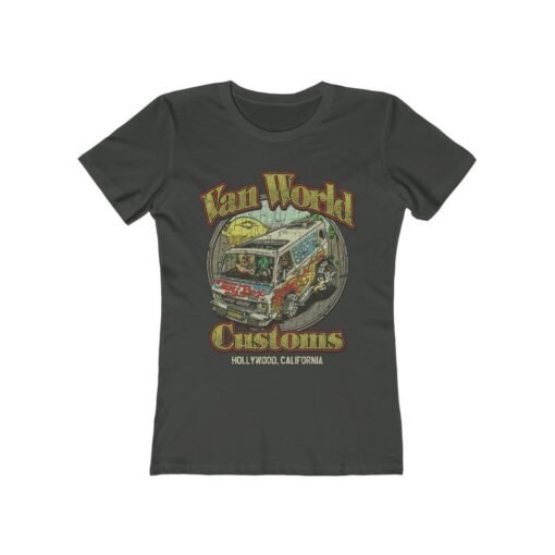 Van World Customs 1974 Vintage Women's T-Shirt - Image 3