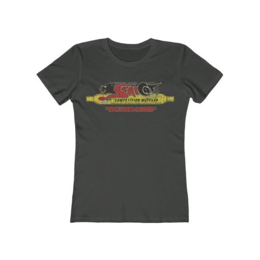 Scat Cat Competition Muffler 1970 Vintage Women's T-Shirt - Image 4