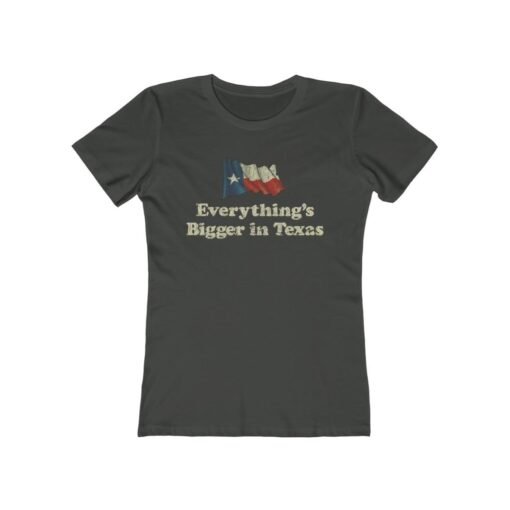 Everything's Bigger in Texas 1980 Vintage Women's T-Shirt - Image 4