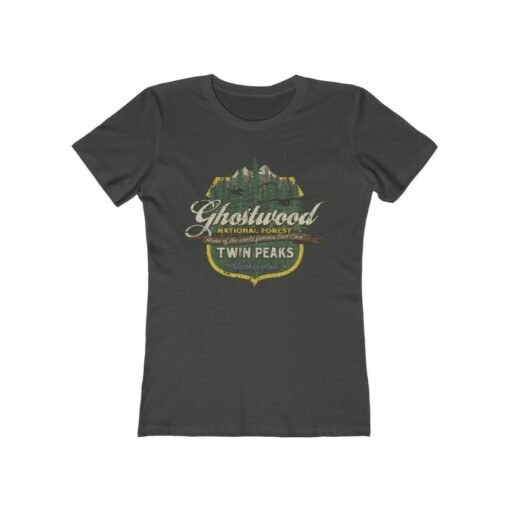 Ghostwood National Forest 1990 Vintage Women's T-Shirt - Image 5