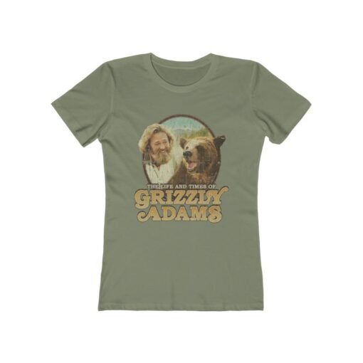 The Life and Times of Grizzly Adams 1977 Vintage Women's T-Shirt