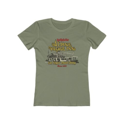 Alpine Village Inn 1950 Vintage Women's T-Shirt - Image 4