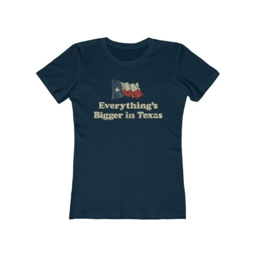 Everything's Bigger in Texas 1980 Vintage Women's T-Shirt - Image 5