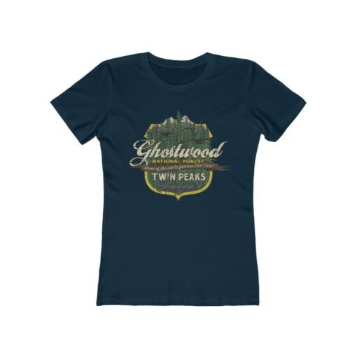 Ghostwood National Forest 1990 Vintage Women's T-Shirt - Image 6