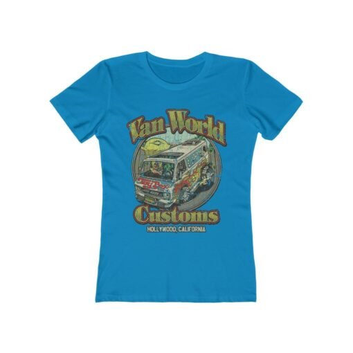 Van World Customs 1974 Vintage Women's T-Shirt - Image 4