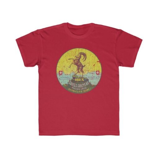 Ibex Swiss Gruyere 1941 Vintage Kid's T-Shirt