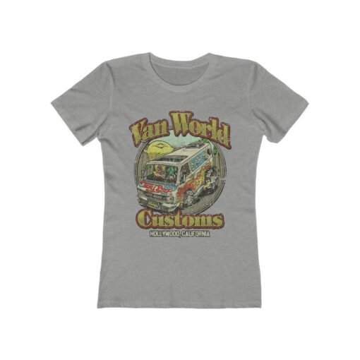 Van World Customs 1974 Vintage Women's T-Shirt - Image 2