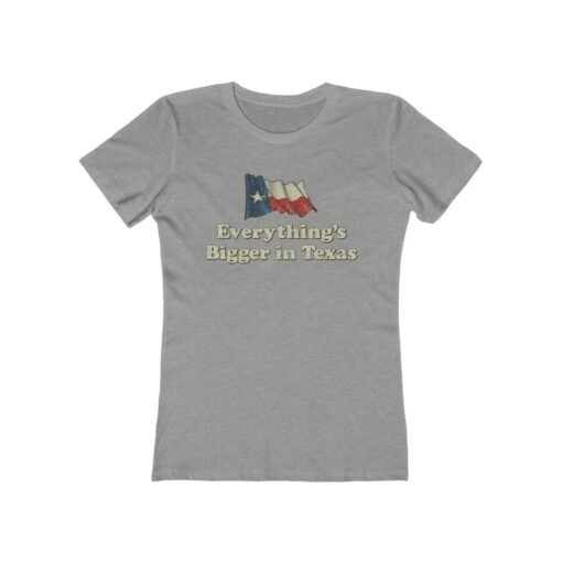 Everything's Bigger in Texas 1980 Vintage Women's T-Shirt - Image 3