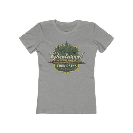 Ghostwood National Forest 1990 Vintage Women's T-Shirt - Image 3