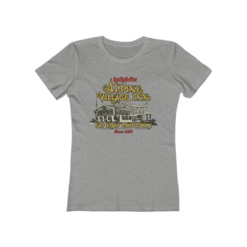 Alpine Village Inn 1950 Vintage Women's T-Shirt - Image 3