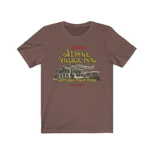 Alpine Village Inn 1950 Vintage Men's T-Shirt - Image 3