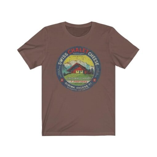 Chalet Petit Gruyere 1959 Vintage Men's T-Shirt - Image 3