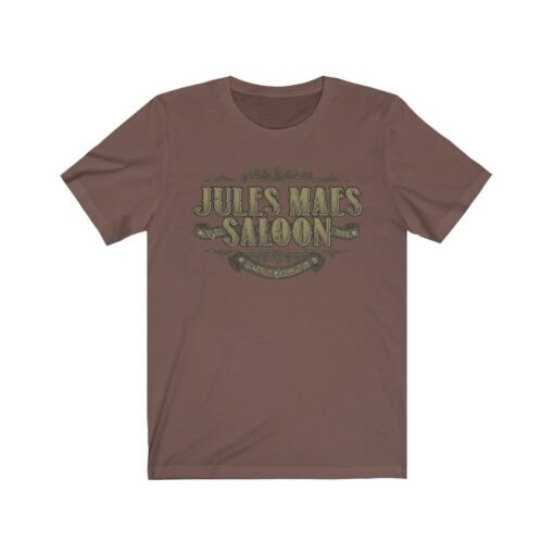 Jules Maes Saloon 1888 Vintage Men's T-Shirt - Image 3