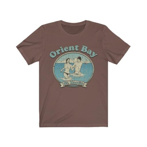 Orient Bay St. Martin 1985 Vintage Men's T-Shirt - Image 3