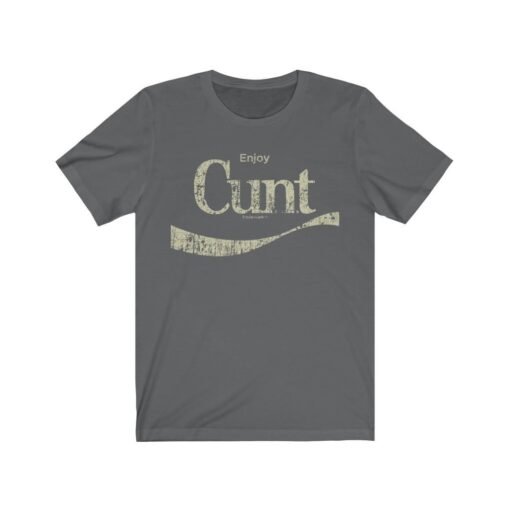 Enjoy Cunt 1980 Vintage Men's T-Shirt - Image 3