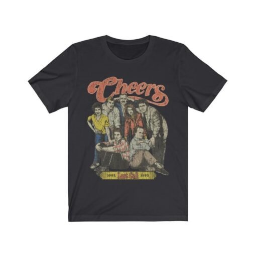 Cheers Last Call 1993 Vintage Men's T-Shirt - Image 4