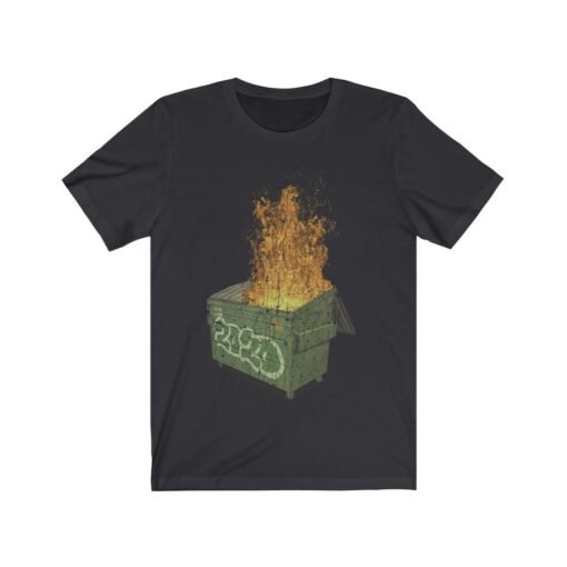 Dumpster Fire 2020 Vintage Men's T-Shirt - Image 4