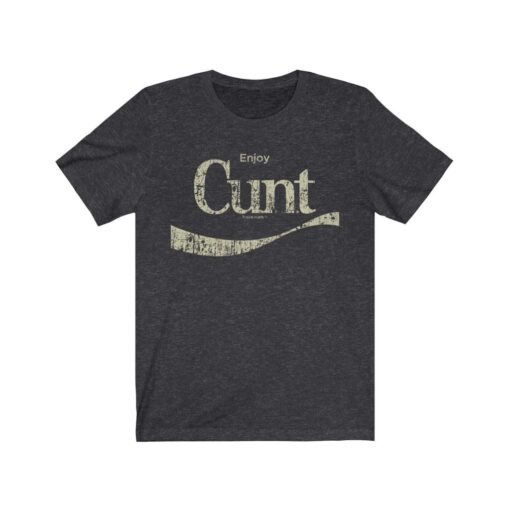 Enjoy Cunt 1980 Vintage Men's T-Shirt - Image 4