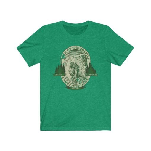 Camp Chief Ouray 1907 Vintage Men's T-Shirt - Image 5