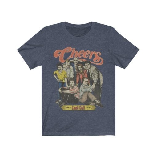 Cheers Last Call 1993 Vintage Men's T-Shirt - Image 6