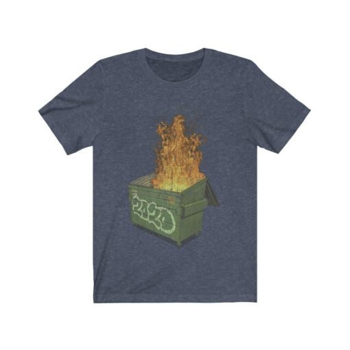 Dumpster Fire 2020 Vintage Men's T-Shirt - Image 6