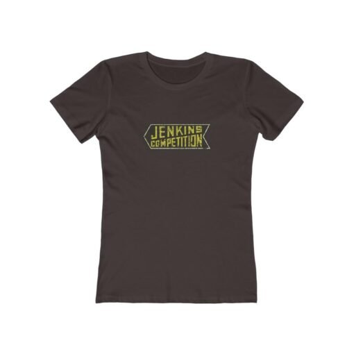 Jenkins Competition Racing Engines 1955 F/B Vintage Women’s T-Shirt - Image 3